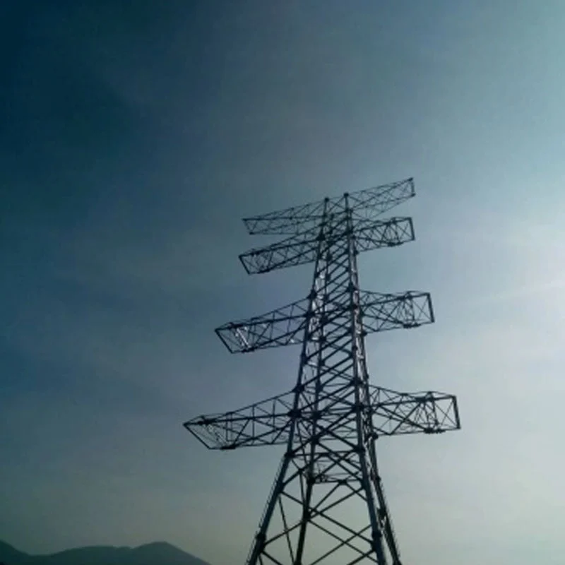 220kV ڈبل سرکٹ لیٹیس اسٹیل ٹاور