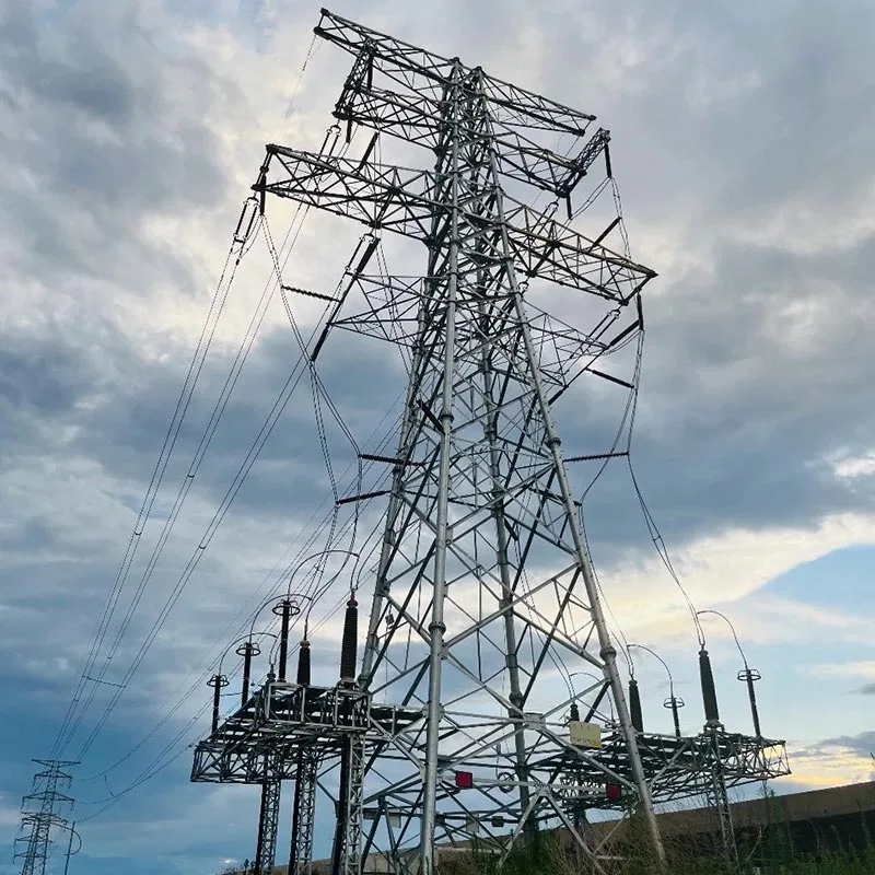220kV ٹرانسمیشن لائن اینگل اسٹیل ٹاور