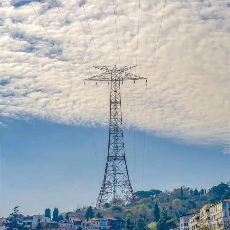 High Voltage Steel Pipe Tower